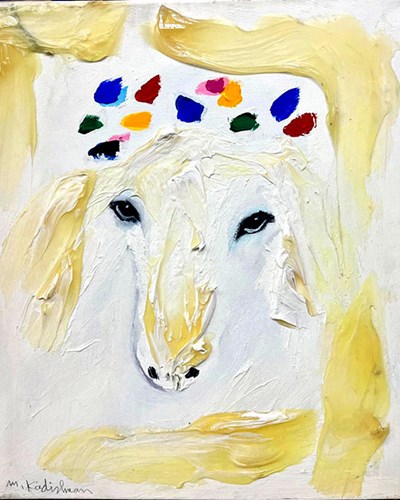 Menashe Kadishman-מנשה קדישמן-N*2630