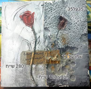 SALES-שמן על בד  380 שייח  מבצע  120 שייח : image 1