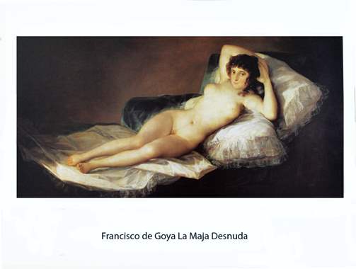 Francisco de Goya-La Maja Desnuda-60x80--  554 : image 1
