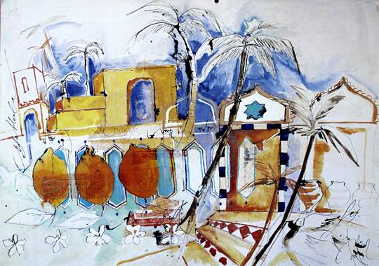 Colombo-Voyage in Tunuse-50x70-551 : image 1