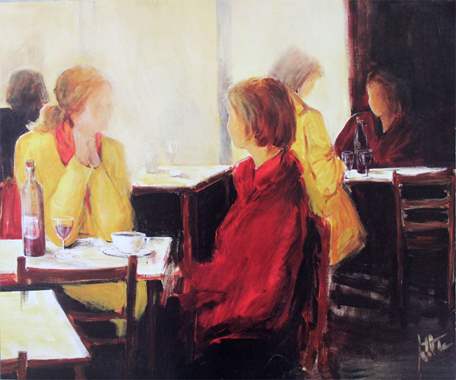 Jetty Rosenboom-a good conversation-60x50--   555 : image 1