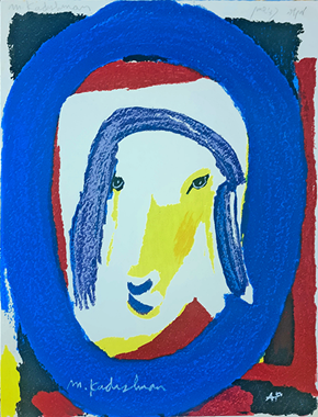 -N* 7706-Menashe Kadishman : image 1