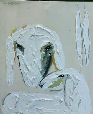Menashe Kadishman-מנשה קדישמן-N* 7679 : image 1
