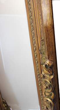 מראה ספרדית  100 על 154 עץ מלא   331 : image 2