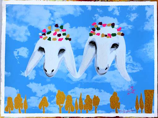 Menashe Kadishman-406 : image 1