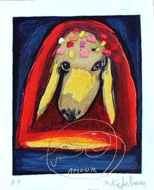 Menashe Kadishman- 404 : image 1