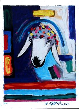 Menashe Kadishman- 405 : image 1