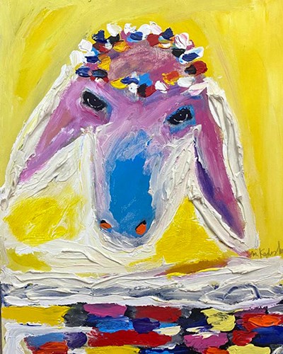 Menashe Kadishman-מנשה קדישמן-N* 7272