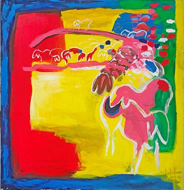 Menashe Kadishman-מנשה קדישמן-N* 7275 : image 1